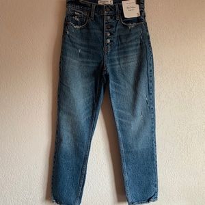 Abercrombie Mom High Rise Jeans